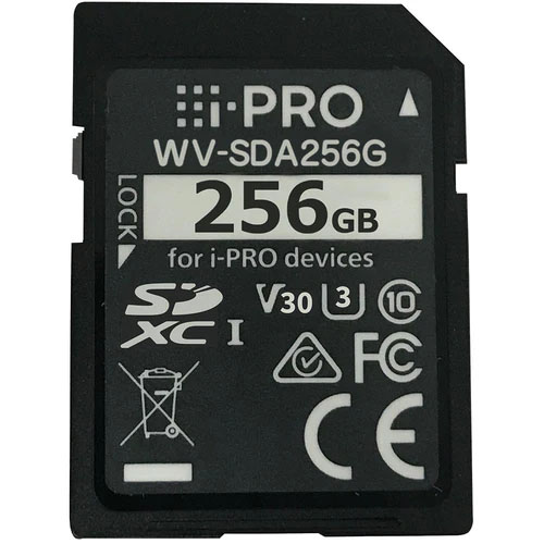 パナソニック Panasonic 業務用SDメモリーカード SDXC(256GB/CLASS10) WV-SDA256G (送料無料)